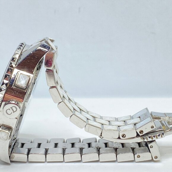 Dior Stainless Steel Chronograph Watch Mother-of-Pearl Dial Bracelet SS163 main image 5